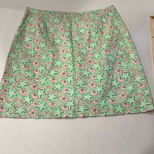 Vineyard Vines Margo Starfish Hibiscus Skirt‎ Size 6